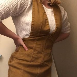 Vintage Jordache overall dress